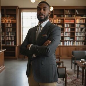 Men's Classic Gray Blazer